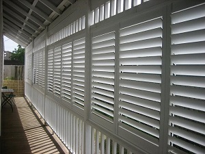 Outdoor Plantation Shutters